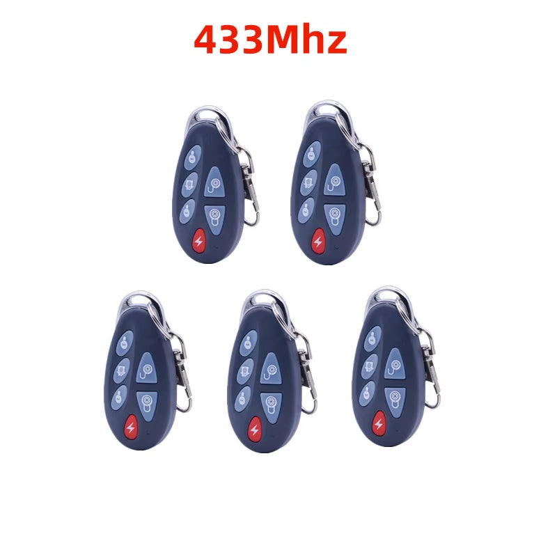 433Mhz or 868Mhz PB-403R Remote Control Arm Disarm Home Arm SOS 6 Key Function Wireless Alarm Remote Keyfob