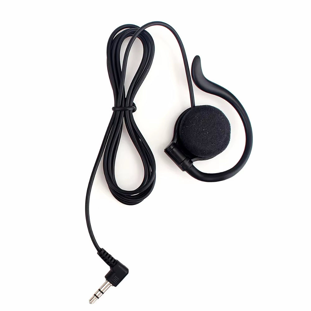 3.5Mm Wireless Headphone Wireless Tour Guide System,Single Side Earphone,Earhook for T131,T131S,T130P,TT116,TT125,TT122