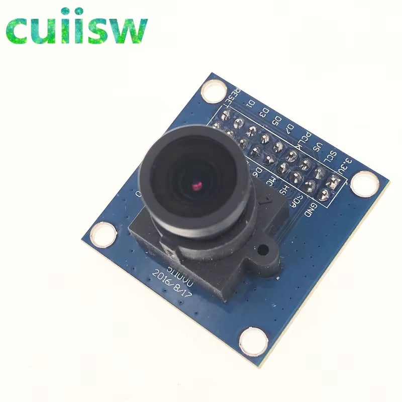 OV7670 Camera Module OV7670 Modulesupports VGA CIF Auto Exposure Control Display Active Size 640X480 for Arduino