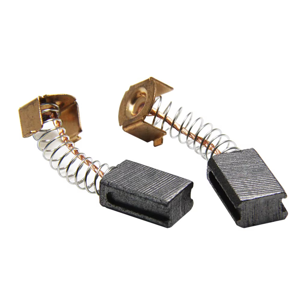 10 Pairs Carbon Brushes 5 X 8 X 12Mm for Black Decker Angle Grinder G720 Power Tools Electric Motors Spare Parts Replacement