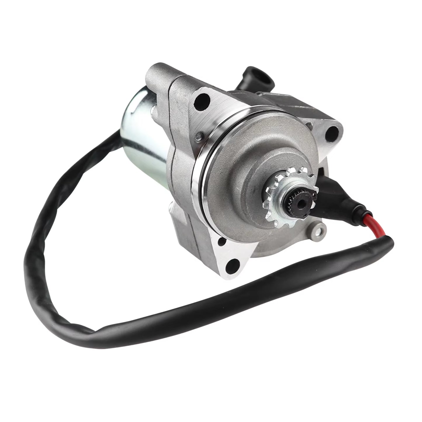 Electric Starter Motor 3 Bolt for 4 Stroke 50Cc 70Cc 90Cc 100Cc 110Cc 125Cc Engine 4 Wheeler ATV Quad Dirt Bike Go Kart Taotao