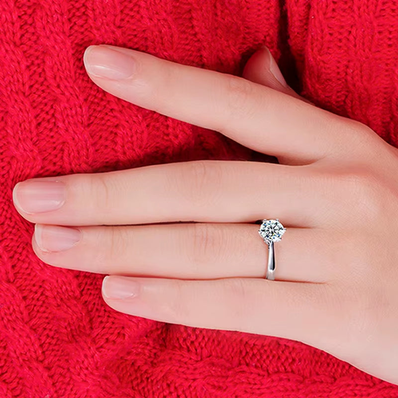 Cost Price Woman Lady Girls Wedding Rings round Cubic Zircon Finger Ring Very Cheap 925 Sterling Silver Fashion Jewelry Gift