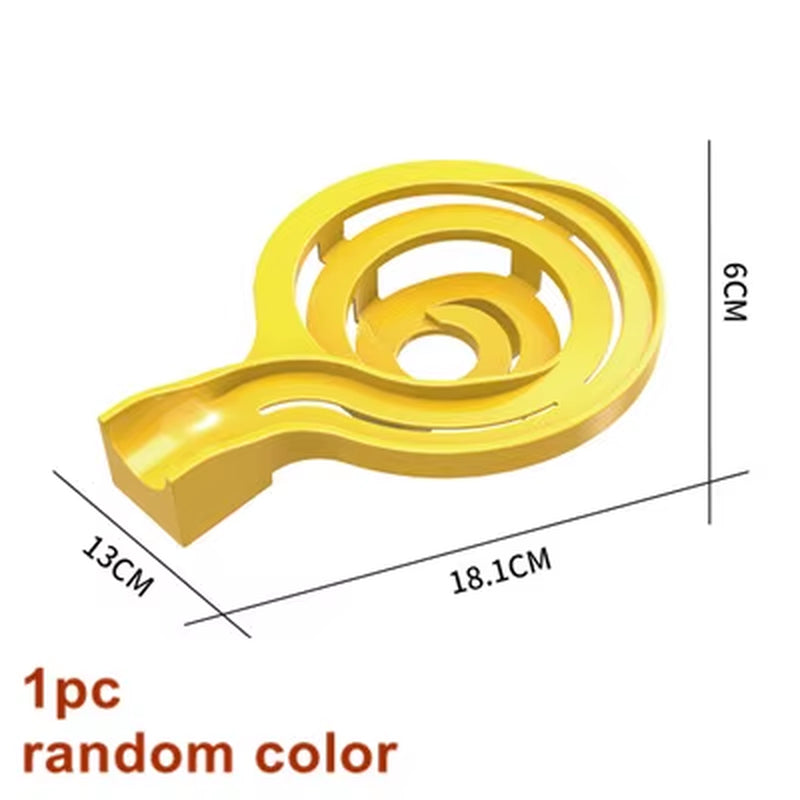 Marble Race Run Big Building Blocks Crazy Rolling Ball Compatible Slide Dinosaur Tunnel Animal Bricks Parts Accessory Kids Toys