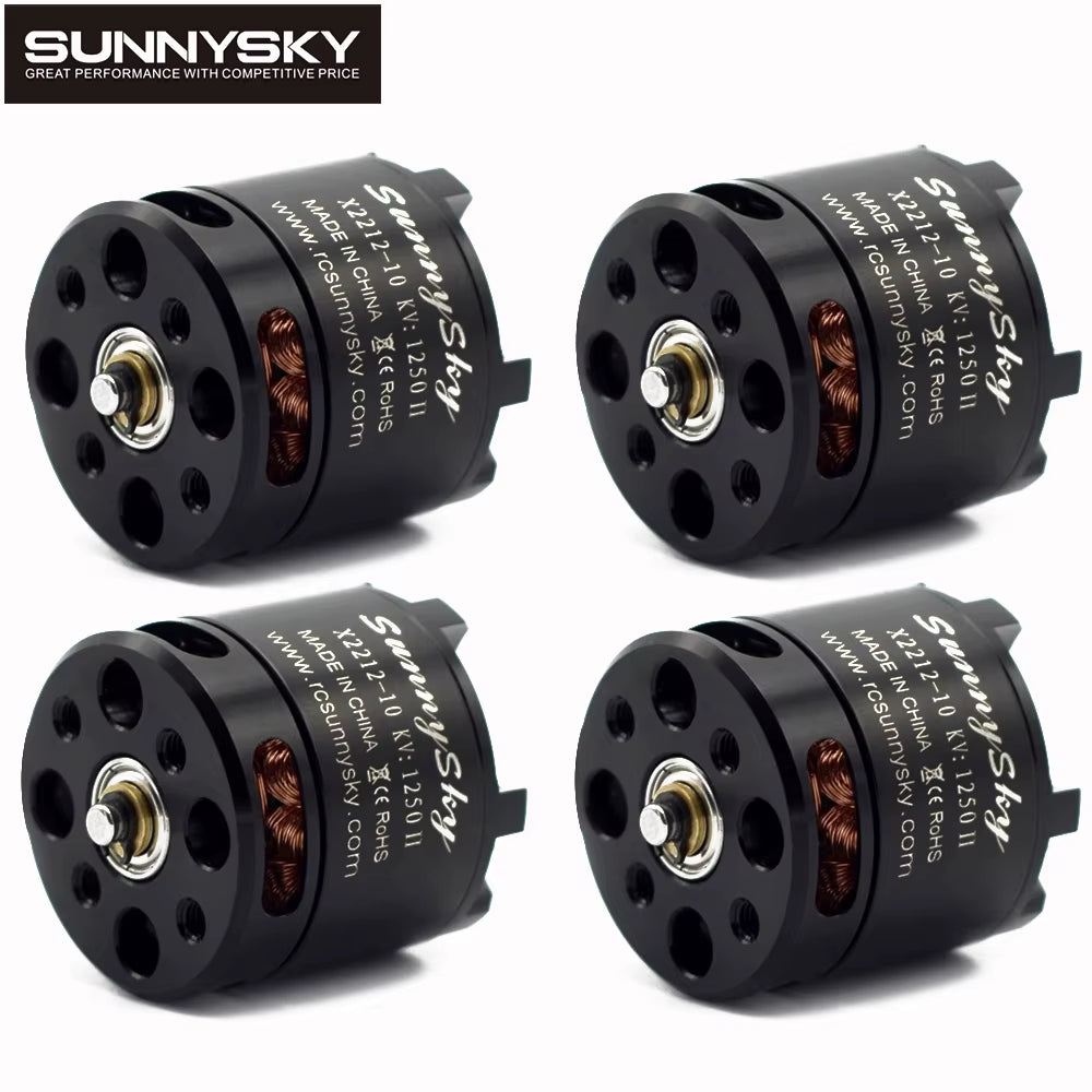 Sunnysky X2212 980KV/1250KV/KV1400/2450KV 2-4S Brushless Motor (Short Shaft) for RC Multi-Rotor Aircraft Aerobatic Quadcopter