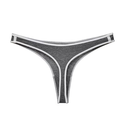 Women G String Thongs Low Rise Contton Tanga Briefs Sexy Panties Ladies' Seamless Lingerie Female Underwear Strings 1 Piece