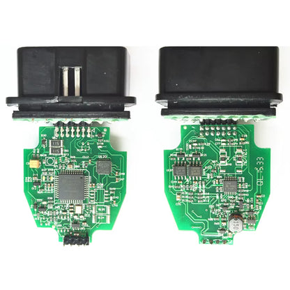 Newest V2.3.8 ELS27 Forscan Green PCB PIC24HJ128GP+FTDI Mircochip Multi-Language Works ELM327&J2534 Pss-Thru for Mazda
