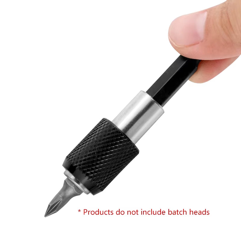 6.35Mm 1/4 Hex Shank Quick Release Electric Drill Magnetic Screwdriver Bit Holder 60Mm
