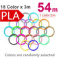 Filament 1.75Mm for 3D Pen 20/ 30 Colors Brilliant Color Filament ABS / PLA/ PCL No Smell Safety Plastic 3D Print Pen Filament