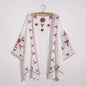 Women Embroidery Kimono Cardigan 2023 Boho Fashion Summer Shawl Shirt Blouse Sunscreen Lace Loose Tops Outwear Blusas Feminina