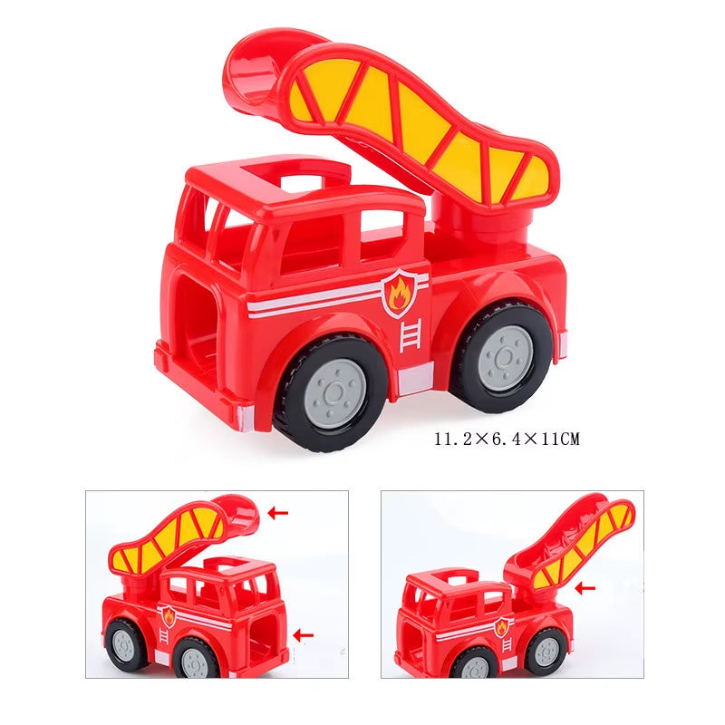 Marble Race Run Big Building Blocks Crazy Rolling Ball Compatible Slide Dinosaur Tunnel Animal Bricks Parts Accessory Kids Toys