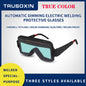 Solar Auto Darkening Eyes Mask True Color Welding Helmet Welding Mask Eyeshade/Patch/Eyes Goggles for Welder Eyes Glasses