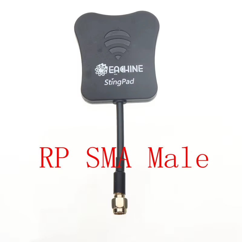 Stingpad 5.8G 16Dbi High Gain Flat Panel FPV Antenna SMA/RP-SMA for Receiver RC Drones Quadcopter Spare Part