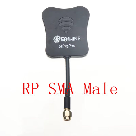 Stingpad 5.8G 16Dbi High Gain Flat Panel FPV Antenna SMA/RP-SMA for Receiver RC Drones Quadcopter Spare Part