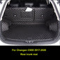 Car Trunk Mat Dustproof Rear Cargo Liner Pad Interior Deccor Protection Accessories PU Leather Carpet for Changan CS55 2020-2017