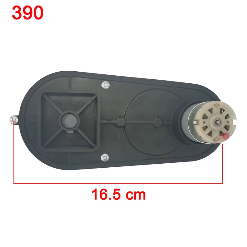 Children'S Electric Car Gearbox with 12V and 6V DC Motor,Kid'S Car Engine 550 and 390, High Speed Motor for Remote Control Car