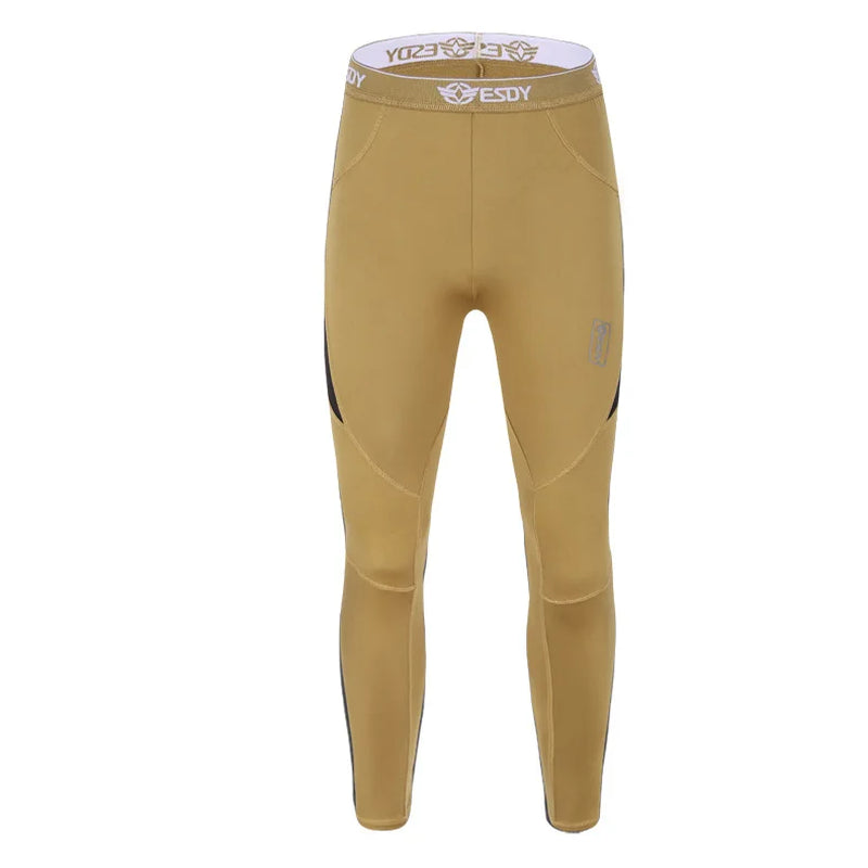 Winter Top Quality New Thermal Underwear Men Underwear Sets Compression Fleece Sweat Quick Drying Thermo Underwear Men Clothing