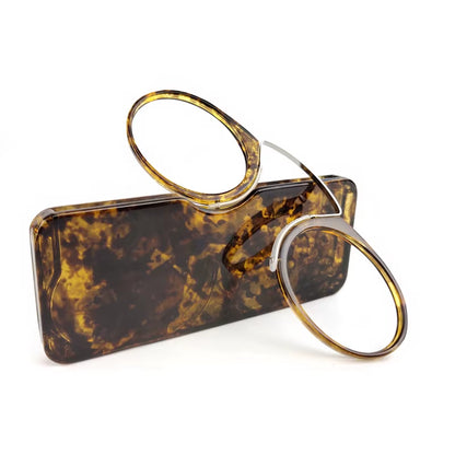 Pince-Nez Full Frame Reading Glasses TR90 Portable Nose Men Women Presbyopic Glasses +1.0 +1.5 +2.0 +2.5 +3.0 +3.5