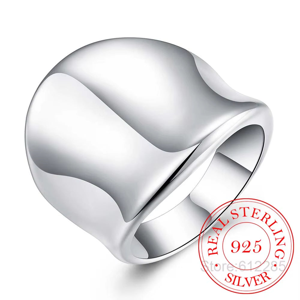 Big Thumb Charmings Styles 925 Sterling Silver Rings for Women Anniversary Party Fashion Jewelry 2020 New Rings Anel De Prata