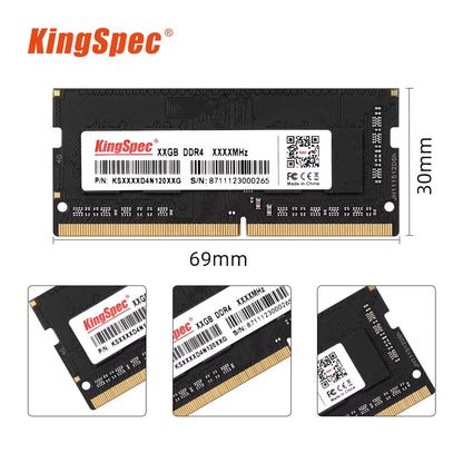 Memoria Ram DDR4 8GB 16GB 32GB 3200Mhz 2666Mhz 3200 Mhz RAM for Laptop Notebook Memoria RAM DDR4 1.2V Laptop RAM