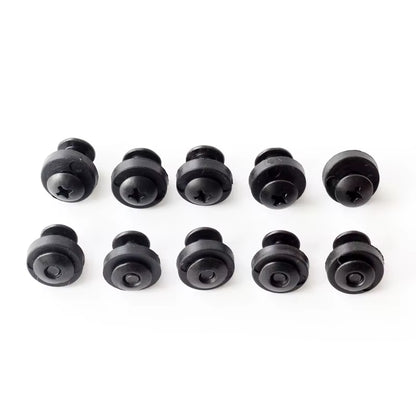 24Pcs Belt Attachments Clips Holster Belt Loops Screw Set Chicago Screw Comes with Washer for DIY Kydex Sheath Hand Tool Parts