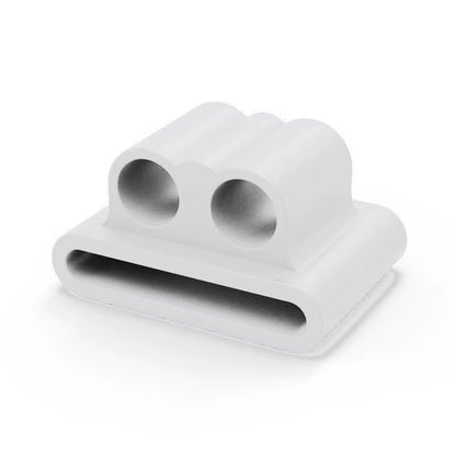 Silicone Holder Clip for Airpods Apple Wireless Earphone Socket Stand Case Compatible with Apple Watch Sport Hook Clip Anti-Lost
