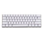 White Black Gray Green Blank Thick PBT OEM Profile 62 Key ISO 61 ANSI Keycaps for MX Switches Mechanical Keyboard (Only Keycap)
