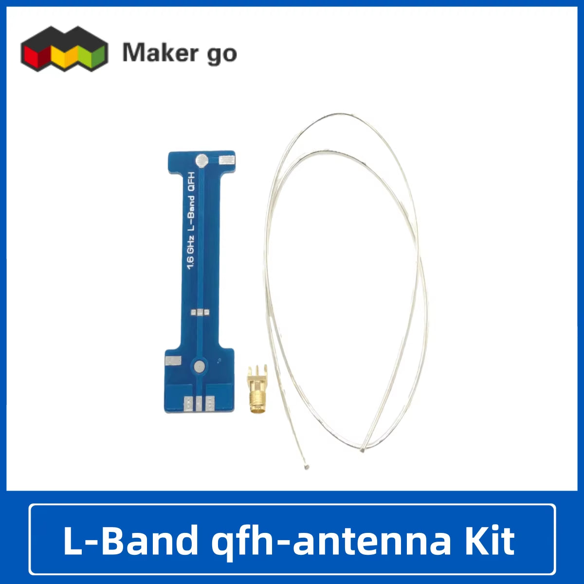Kit 1.6Ghz 1.7Ghz L-Band Qfh-Antenna Four-Arm Helical Antenna Aerospace Meteorology Positioning Relay Antenna
