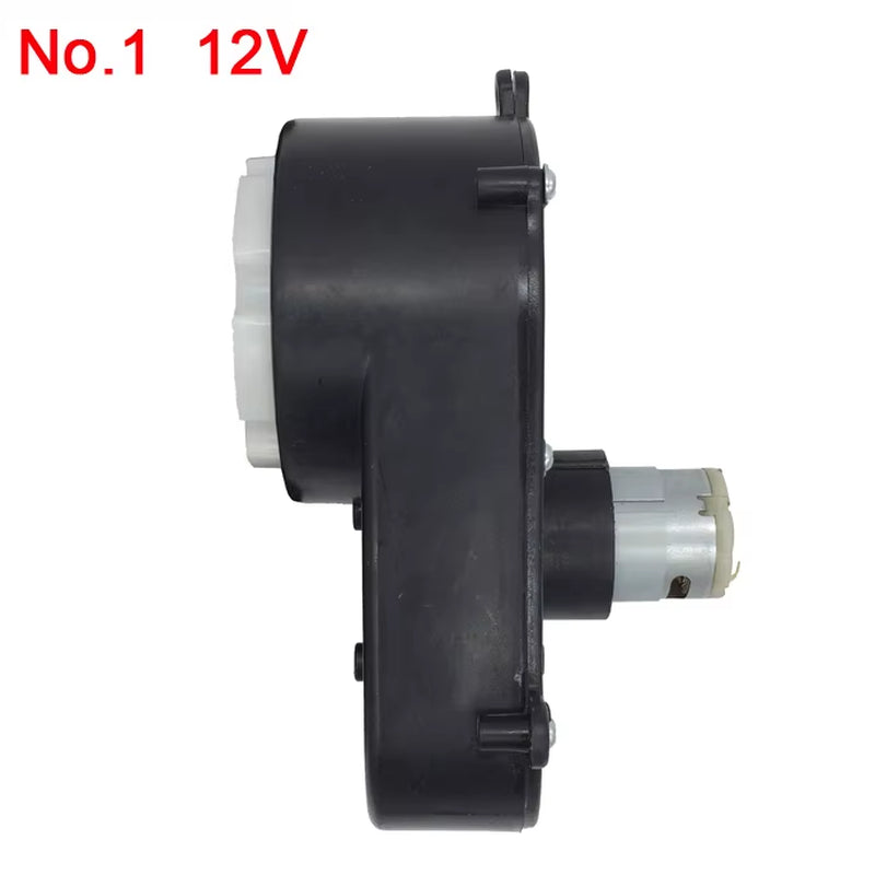Children Electric Car Steering Gearbox with Motor,Steering Motor for Remote Control Car,Toy Car Steering Gear Box with Engine