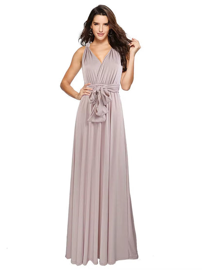 Sexy Women Boho Maxi Club Dress Red Bandage Long Dress Party Multiway Bridesmaids Convertible Infinity Robe Longue Femme