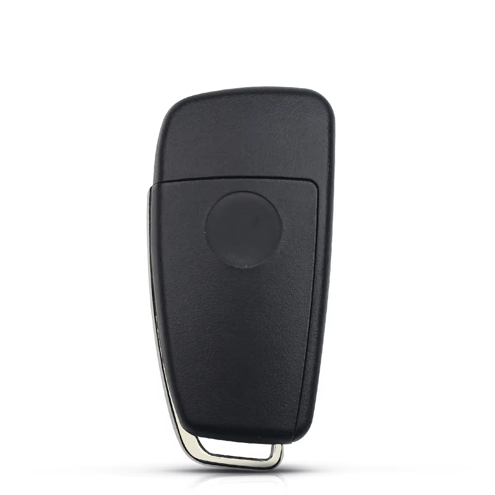 Replacement Folding Flip Remote Car Key Shell Case 3 Button Case for AUDI No Blade
