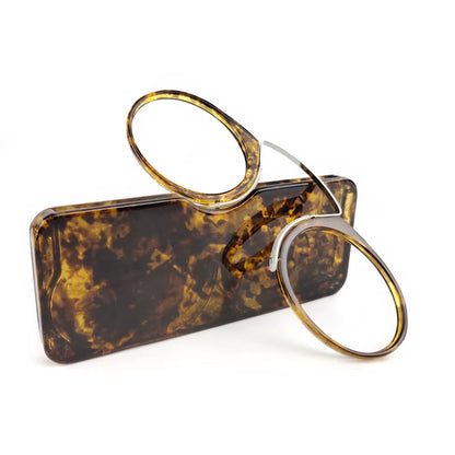 Pince-Nez Full Frame Reading Glasses TR90 Portable Nose Men Women Presbyopic Glasses +1.0 +1.5 +2.0 +2.5 +3.0 +3.5