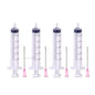 4PCS Ink Refill Tool 10Ml Syringe with Blunt Needle for EPSON Canon HP Brother CISS Tank Refillable Cartridge Refilling Ink Kit