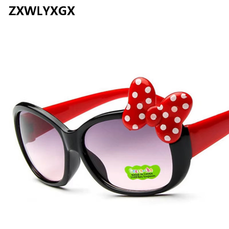 Children Goggle Girls Alloy Sunglasses Hot Fashion Boys Girls Baby Child Classic Retro Cute Sun Glasses