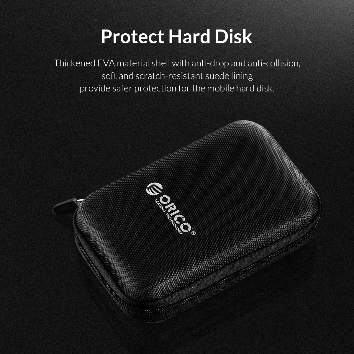 2.5 Inch HDD Box Bag Case Portable Hard Drive Bag for External Portable HDD Hdd Box Case Storage Protection Black/Red/Blue