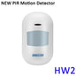 Complete Security Accessories for the Home Family Security GSM WIFI PSTN Alarm System NEW Wireless Siren Fire Smoke Gas Sensor