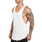 Brand Gym Clothing Men Bodybuilding and Fitness Stringer Tank Top Vest Sportswear Undershirt Muscle Workout Singlets