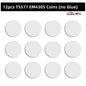 12Pcs RFID 125Khz EM4305 T5577 Blank Key Tag Chip Ring Coin Cards Tags Keytag Copy Rewritable Writable Rewrite Duplicate 125 Khz