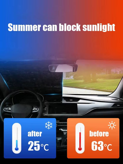 Car Front Window Cover Auto Sun Cover Car Windshield Shade Dust Protector anti Snow Frost Ice Shield Car Windscreen Cover