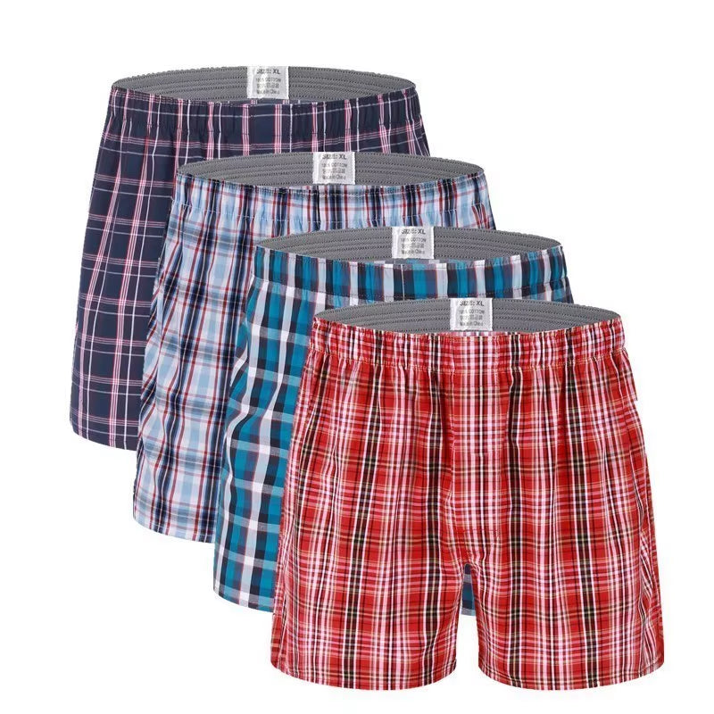 Mens Underwear Boxers Loose Shorts Men'S Panties Cotton Soft Large Arrow Pants at Home Underwear Classic Basics Cueca Boxer Men