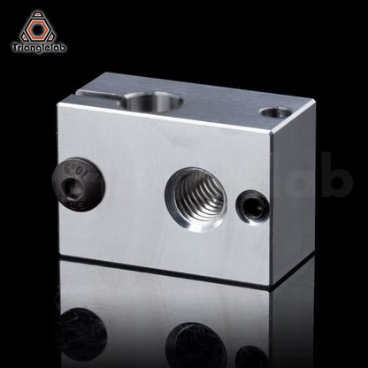 3D Printer Parts V6 Heater Block for Sensor Cartridges for V6 HOTEND Extruder for PT100 Sensor for V6 HOTEND