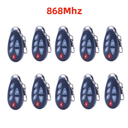 433Mhz or 868Mhz PB-403R Remote Control Arm Disarm Home Arm SOS 6 Key Function Wireless Alarm Remote Keyfob