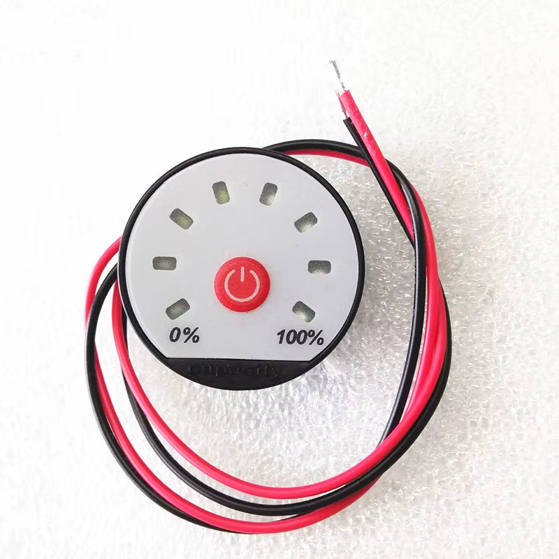 3.7V 4.2V 7.4V 12V 16.8V 24V 36V Lithium Battery Capacity Indicator 1S 2S 3S 5S 10S Power Level Meter LED Display Li-Ion Tester