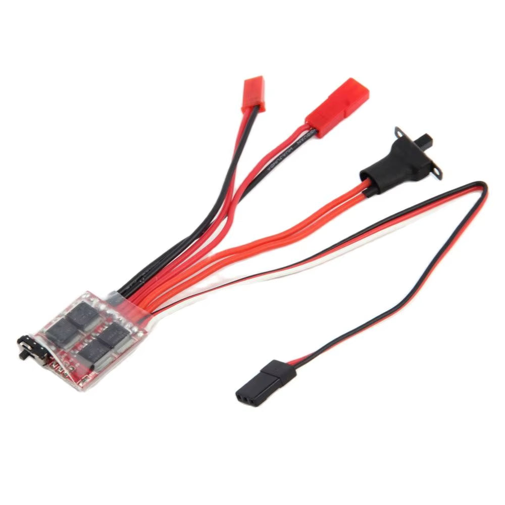 RC ESC 20A Brush Motor Speed Controller W/ Brake for RC Car Boat Tank 1/24 RC Crawler Axial SCX24 AXI90081 AXI00001 AXI00002