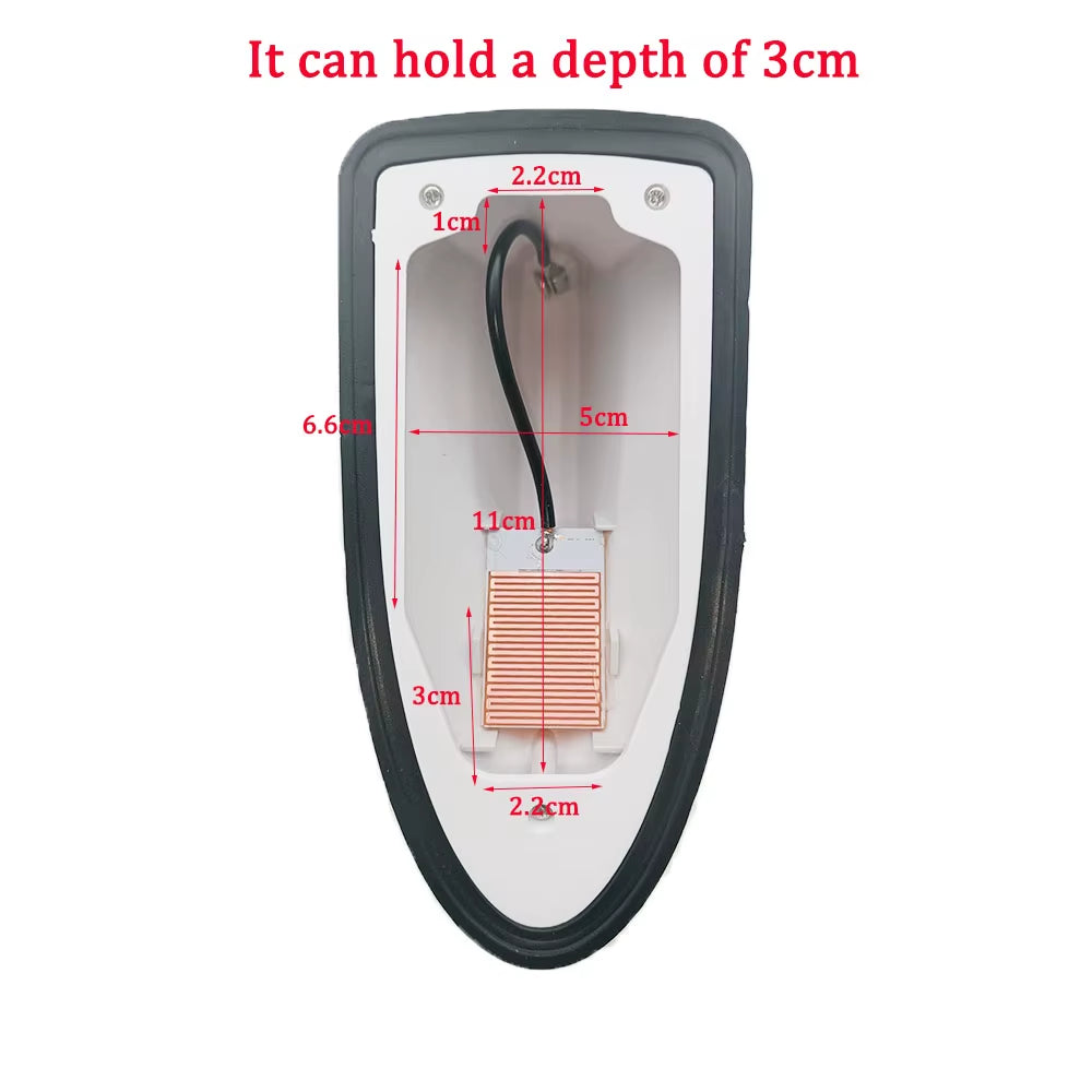 Universal Car Antennas Shark Fin Antenna Auto Radio Signal Aerials Roof Antennas for Universal Car Model Car Styling