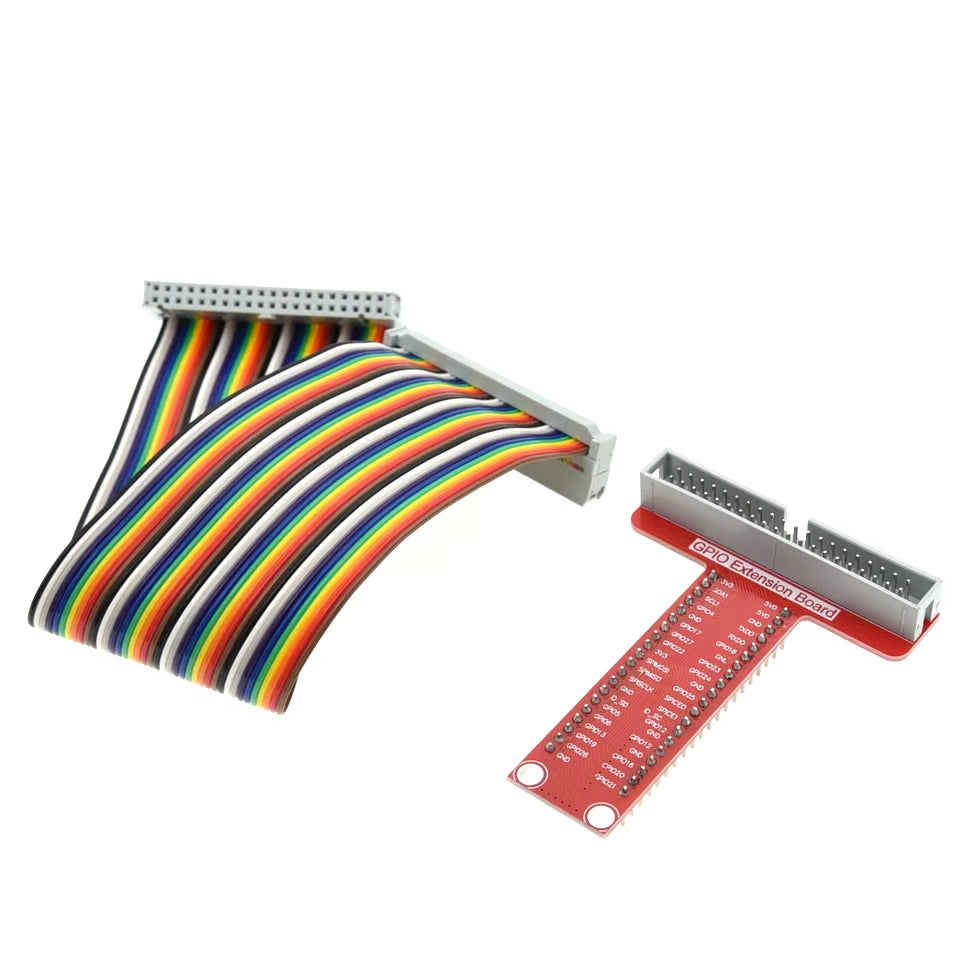 Accessories T Type GPIO Expansion Board 40P Cable for Raspberry Pi 3B+/4B