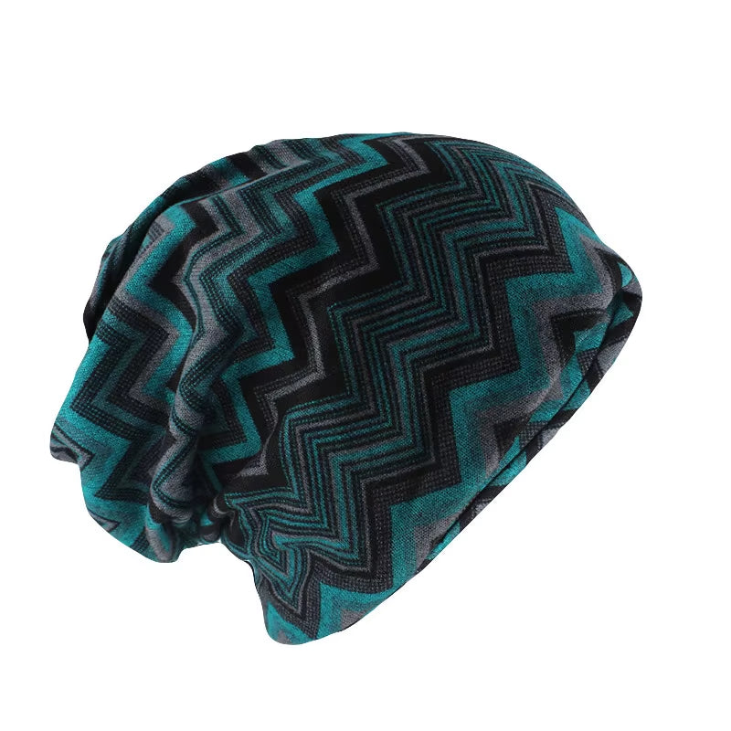 New Women Beanies Skullies Lady Fashion High Quality Hip Hop Floral Winter Hats Scarf Adult Polyester Autumn Outdoor Hats Sale