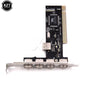 Newest Arrival USB 2.0 4 Port 480Mbps High Speed via HUB PCI Controller Card Adapter PCI Cards
