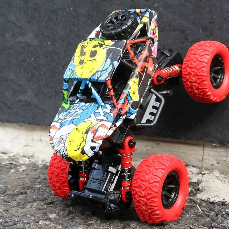 Children'S Toy Car High-Speed Off-Road Vehicle Outdoor Toy Off-Road Vehicle Model Inertia Climbing Stunt Vehicle Children'S Gift