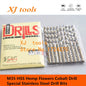 M35 10Pcs 1.0Mm-8.5Mm HSS Hemp Flowers Cobalt Drill Special Stainless Steel Drill Bits (1Mm/2Mm/3Mm/4Mm/5Mm/6Mm/7Mm/8Mm)