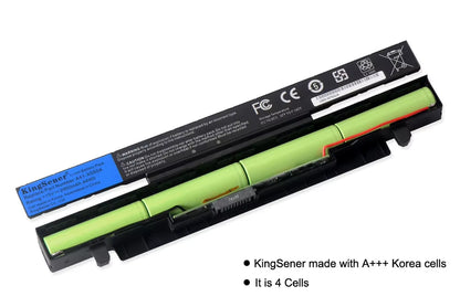 14.4V 6800Mah Korea Cell New A41-X550A Laptop Battery for  A41-X550 X450 X550 X550C X550B X550V X450C X550CA X452EA X452C